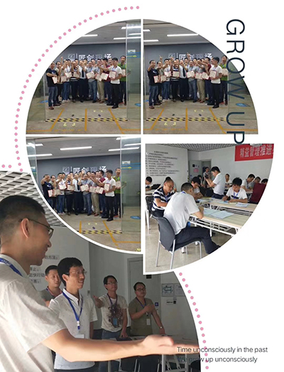 現場考試及全體留影 現場考試及全體留影