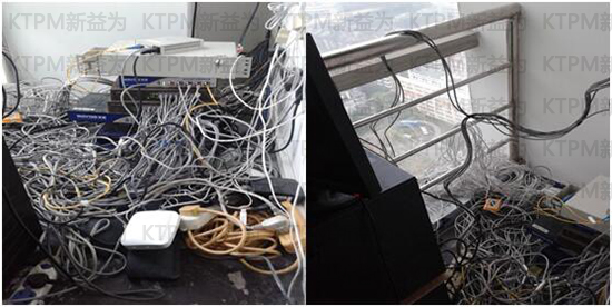 5S改善前線路凌亂 5S改善前線路凌亂